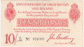 Treasury 10 Shillings, from1915